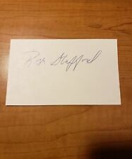 ROGER STAFFORD - BOXER - AUTOGRAPH SIGNED - INDEX CARD -AUTHENTIC - A1845 picture