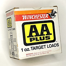 Vintage winchester, AA plus Shotgun shell 12ga 1 Ounce Target Loads Empty Box picture