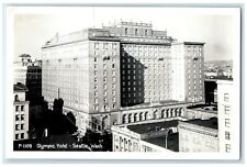 c1940's Olympic Hotel Building Seattle Washington WA RPPC Photo Vintage Postcard picture