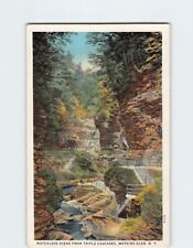 Postcard Matchless Scene from Triple Cascades Watkins Glen New York USA picture