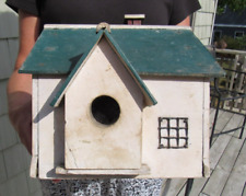 PRIMITIVE ORIGINAL EARLY 1900s WOOD BIRD HOUSE picture