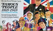 Brooke Bond Picture Cards Album Famous People 1869-1969  picture
