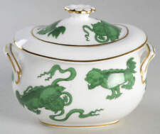 Wedgwood Chinese Tigers Green Sugar Bowl 781959 picture