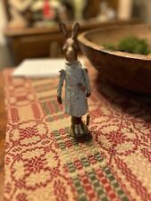 Debbee Thibault Light Blue Mrs Rabbit Heart In Hand Figurine picture