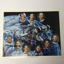 Vintage NASA Skylab Prime Crews Signed by 9 Astronauts  Lithograph 8x10 1973 picture