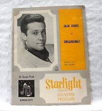 Vintage Jack Jones Oklahoma Starlight Theater Souvenir Program 1966 Kansas City picture