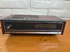 Vintage Realistic Chronomatic 208 AM/FM Clock Radio Stereo Walnut-Look - Tested picture