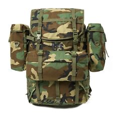 MT Military MOLLE 2 Large Rucksack with Frame, Army Tactical Backpack - Woodland picture