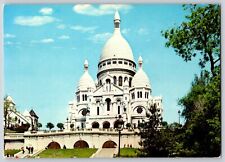 Postcard Paris France The Basilica of the Sacre-Coeur Building picture