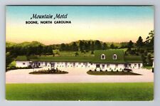 Boone NC-North Carolina, Mountain Motel, Advertising, Antique Vintage Postcard picture