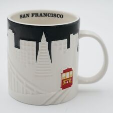 Starbucks 2012 Collector Series San Francisco City Embossed 3D Relief Coffee Mug picture