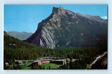 Banff School of Fine Arts Mount Rundle University of Alberta Rockies Postcard C7 picture