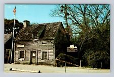 St Augustine FL-Florida, Oldest Wooden School House in U.S, Vintage Postcard picture