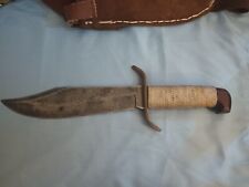 1950s Western W49 Bowie Knife w/ Custom Concealable Sheath  picture