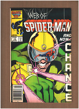 Web of Spider-man #15 Newsstand Marvel Comics 1986 1st CHANCE APP. FN/VF 7.0 picture