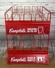 Campbell's Red Convenience Soup Rack Display Storage New picture