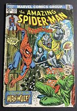 Marvel Comics The Amazing Spider-Man #124 1st Appearance of Man-Wolf  1973 picture