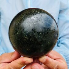 1640g Large Rare Olivine Peridot Green Crystals Gemstone Sphere Mineral Specimen picture