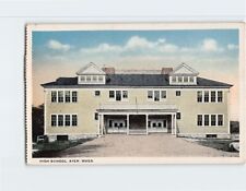 Postcard High School Ayer Massachusetts USA picture