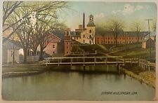 Danielson CT ~ Quinebaug Mills ~ Antique Postcard ~ Killingly Windham County picture