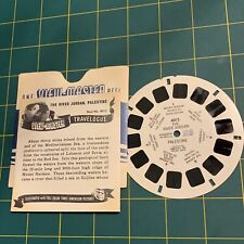 Sawyer's Single view-master Reel 4015 The River Jordan Palestine with insert 1L picture