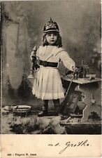 CPA AK Child Soldier CHILDREN WITH TOYS (1327552) picture