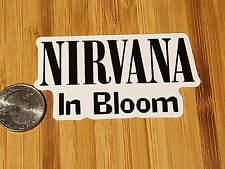 NIRVANA STICKER Kurt Cobain Decal Rock Music 1990s Rock Music Grunge Music picture