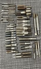 VINTAGE USA LOT OF 40 ASSORTED MACHINIST TAPS -PIPE TAPS (1-B2) picture