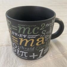 The Unemployed Philosophers Guild Math Mug Symbols Ceramic Black 2015 #1702 Mug picture