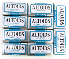 Lot of EMPTY Altoids Arctic Small Metal Tins 10 Craft Art Collecting Wintergreen picture