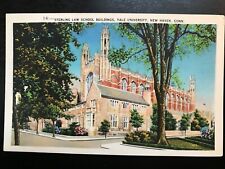 Vintage Postcard 1915-30 Sterling Law School, Yale, New Haven, Connecticut (CT) picture
