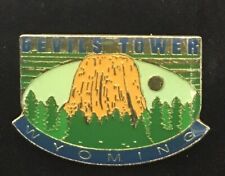 Devils Tower Wyoming Travel Pin Hat Lapel Bag Collectible 1” picture