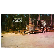 Vintage Postcard Real Copper Still U.S. Hwy 301 South of Glennville Georgia picture