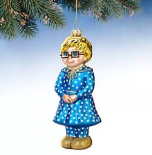 MRS. BEASLEY Doll Glass Heirloom ORNAMENT Ashton Drake Christmas Ornament NEW picture