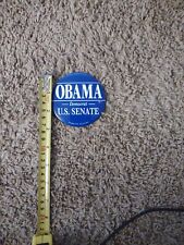2004 Barack Obama Illinois US Senator Political Campaign Pinback Button. picture