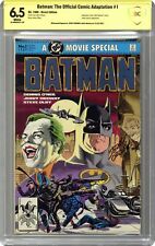 Batman Movie 1B Newsstand Variant CBCS 6.5 SS Ordway 1989 22-0692A42-130 picture