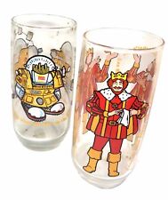 2Vintage 1979 Burger King Collectors Glasses Magical Burger King Wizard Of Fries picture