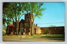 Washington GA, Historic First Baptist Church, Georgia Vintage Postcard picture