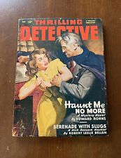 1948 Thrilling Detective December Vol 63 #1 VG+ Haunt Me No More Bellem Belarski picture