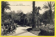 cpa rare 06 - CANNES in 1926 (Alpes Maritimes) Grand Parc de l'HOTEL MONTFLEURY picture