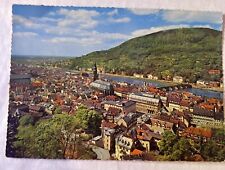 VTG Post Card Germany Heidelberg Block Auf Heiliggeistkirche Und Late Neckarbruc picture