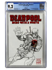 Deadpool Merc With A Mouth #1 Sketch Variant CGC Graded 9.2 McGuinness Marvel picture