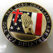DOUGLAS COUNTY SHERIFF CHAPLAIN CHALLENGE COIN picture