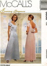 1990's  McCall's Misses' Evening  Lined Dress Pattern 8836 Size 4-8 UNCUT picture