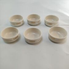 Vintage US Airways Small Snack Dish Mayer China Made In USA Set Of 6 Movie Prop  picture