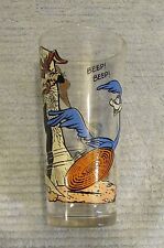 Vintage 1978 Warner Bros Road Runner Wylie Coyote Catapult Pepsi Glass FREE S/H picture