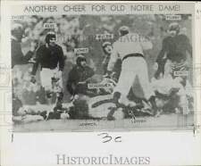 1935 Press Photo Notre Dame and Ohio State play college football in Columbus picture