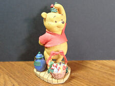 Simply Pooh - Rare Winnie the Pooh Figure- Just a Bit of Kissletoe - Disney picture