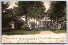 1905 Johnson and Fort Hall. Sir Wm. Johnson Baronet. Johnstown NY Postcard picture