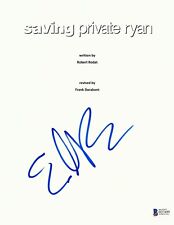 ED BURNS SIGNED AUTOGRAPHED SAVING PRIVATE RYAN MOVIE SCRIPT BECKETT BAS COA picture